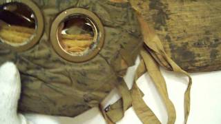 WWI French M.2 M2 Gas Mask