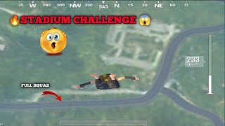 ⚡😱STADIUM CHALLENGE SOLO VS SQUAD INTANSE CLUTCH FIGHT🥵 #shorts