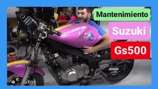 Mantenimiento a Suzuki  gs500 | Proyecto Café Race