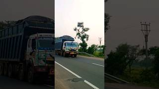 Tata truck heavy loaded #tatamotors #truck #ashokleylandtrucks