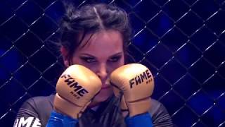 Fame mma 3  Marta Linkiewicz vs Godlewska *1080p*   CAŁA WALKA!!!