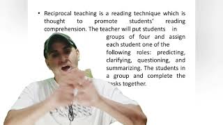 key term: Reciprocal teaching is a reading technique: CTET, NET JRF, SET, UG, PG.