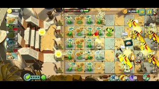 PLANTS VS ZOMBIES ADVENTURE ANCIENT EGYPT PYRAMIN OF DOOM LEVEL 11 - 15 END