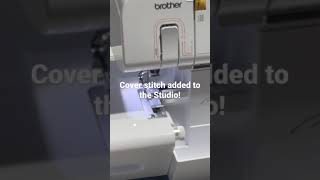 New Cover Stitch Machine | Sewing Station Update | Sew with Me