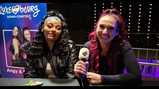 Interview with Angy & Rafa Ela ("Drop", Luxembourg Song Contest 2024 / Eurovision)