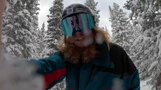 Skiing at Vail Mountain January 7th 2024