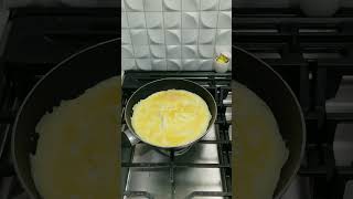 Rico Omelette de Espinacas sencillo y fácil.