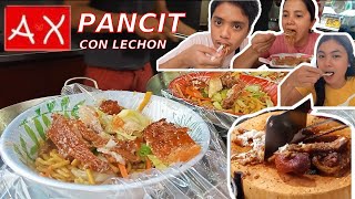 PINIPILAHAN at PINAGKAKAGULUHANG Pancit-Bagnet | AX Pancit con Lechon | Food Hug: The Fam Vlog