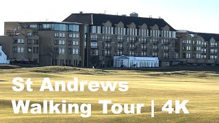 St Andrews, Scotland - Walk through experience, Part 1 | 4K