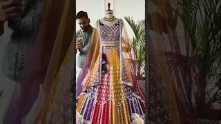 Latest beautiful new lehenga collection design 😍😍😍#short #viral #trending #designer 😍😍👌👌👌