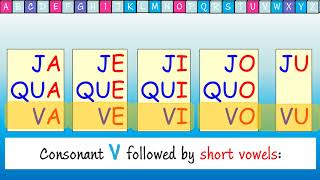 Phonics: JQV (2021)