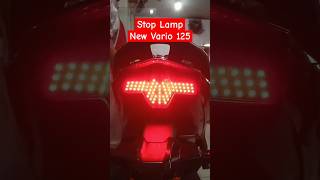 Stop Lamp New Vario 125 Custom#honda #lampuledmotor #feed #mekanik #vario125 #shorts #short #music