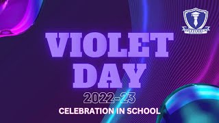 Violet Day celebration in school 2022-23