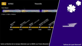 [FICTIF] - Annonce SNCR TER Lorraine 837022 Metz - Thionville.