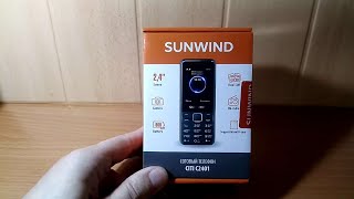 SunWind CITI C2401| надежный и недорогой кнопочный телефон