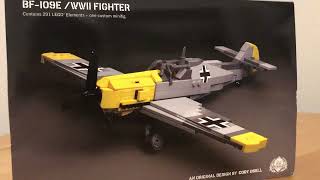 brickmana bf 109 kit review $135