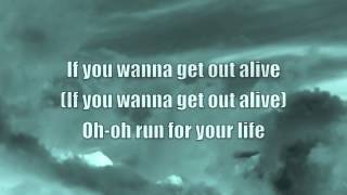 Three Days Grace's Get Out Alive with Lyrics