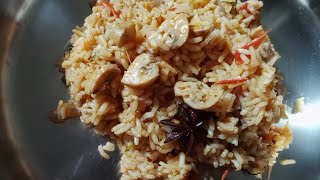 மஸ்ரூம் பிரியாணி குக்கரில் / how to make mushroom biryani in Tamil/ kaalaan biryani in Tamil cooker