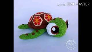 Tartaruga em crochê amigurumi