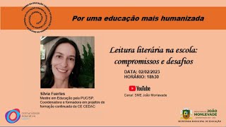 Leitura literária  na escola: compromissos e desafios.