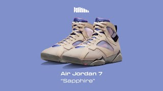 Air Jordan 7 v jedinečnej colorway “Sapphire” vychádzajú v strede apríla #podrazkanews