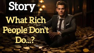 What Rich People Don't Do? Inspiring Story | Buddhist Story of motivation & Money