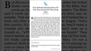 Eng 60-0911E Five definite identification of the true Church of the living God