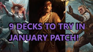 Nine Gwent Decks For Each (almost) Faction To Try In The New, January patch!