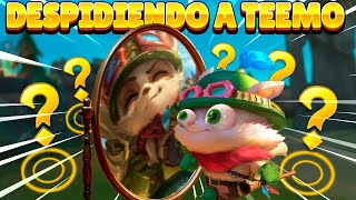 ¡DESPIDIENDO a TEEMO tras su REWORK! En la PARTIDA más CAÓTICA del LOL😱