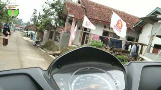 Motovlog: Menyusuri Pesona Jalan Pedesaan Mekarsari Garut Utara