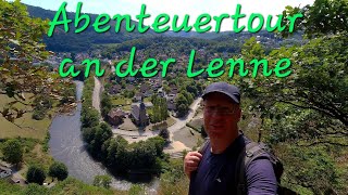 Abenteuertour an der Lenne von Mr. Pfade - Hitzewahnsinn im Sauerland #wandern #wanderung #outdoor