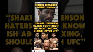 Terrence Crawford Defends Shakur Against Casual Boxing Fans #slc📺🦍 #boxingnews #fightnight #fyp