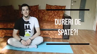 5 exerciții pentru ameliorarea durerilor de spate