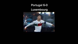 Portugal 6-0 Luxembourg