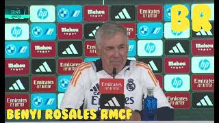 REAL MADRID vs ALAVES | Rueda de Prensa Previa Carlo Ancelotti.