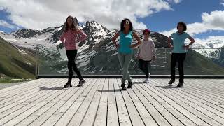 Tippin’ It Up - Line Dance in the Swiss Mountains