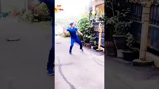 bahayanya double stick pisau tajam #shortvideo #gojuryukarate