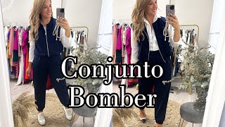 Video extra conjunto bomber!