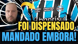 🔵⚫️⚪️ ATENÇÃO !  GRÊMIO MANDA JOGADOR EMBORA ! NOVIDADES SOBRE A LIBERTADORES !  NOTÍCIAS DO GRÊMIO