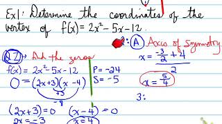 MCF3M--3.2 Standard and Factored forms