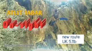 clip// Atlit ||Panjat tebing Jabar||→ Onsight jalur baru||goa pawon