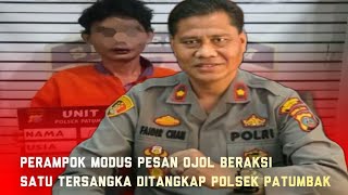 Waspada!!! Perampok Modus Pesan Ojol Beraksi di Kota Medan