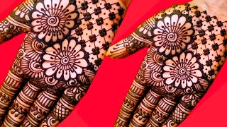 New easy mehndi design for front hand |Dulhan mehndi design |Latest mehndi design |Mehndi design