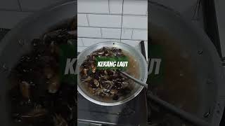 Rahasia Masak Kerang Laut #avumado #bayam #cookingfood #kuliner #sayurbayam #hujan #food #cooking