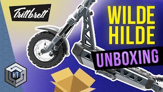 TRITTBRETT HILDE: Vollgefederter Off-Road E-Scooter im Ersteindruck (UNBOXING) #escooter #iohawk