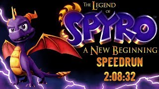 The Legend of Spyro: A New Beginning (PS2) - Any% NG+ - Speedrun 2:08:29