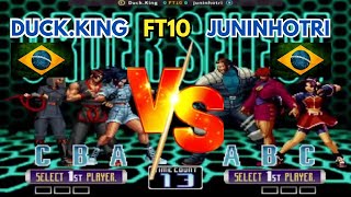 KOF 2002 FT10 DUCK.KING VS JUNINHOTRI