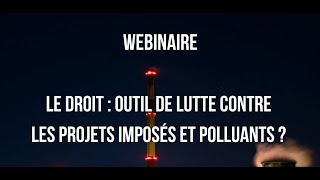 Webinaire - Justice climatique locale contre les grands projets inutiles