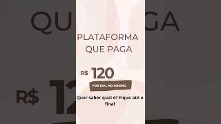 #shorts #plataforma essa paga