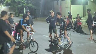 BALAP LIAR BMX‼️Kayis vs Nathan | Balap sepeda onthel surabaya